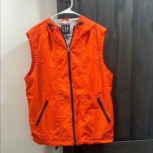 GAP Vintage Nylon Orange Running/Jogging Vest